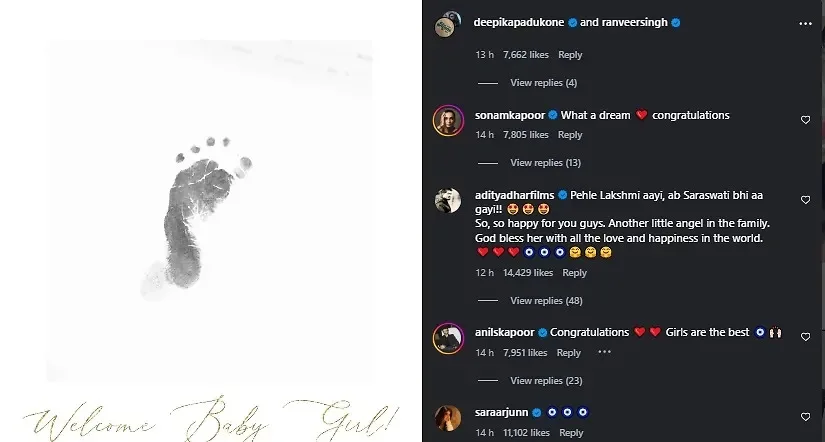 Aditya Dhar's comment