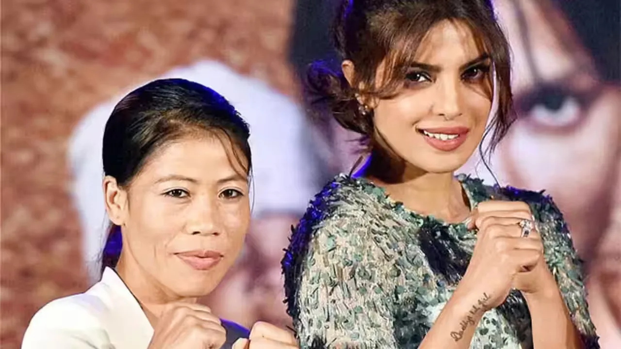 Mary Kom and Priyanka Chopra