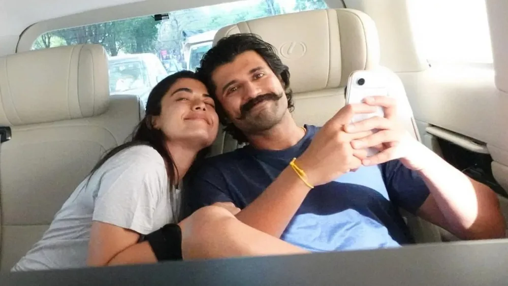 Vijay and Rashmika