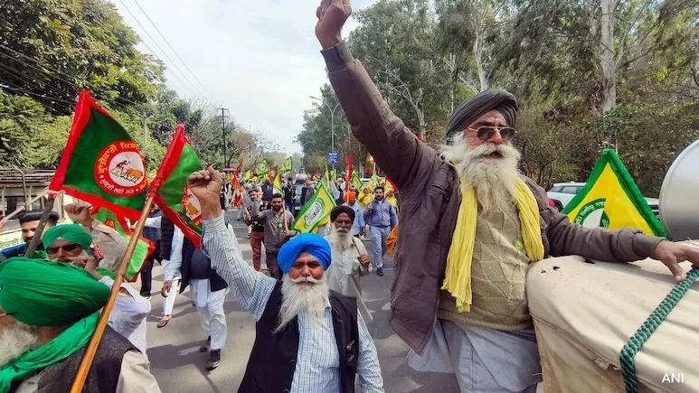 Farmer Protested